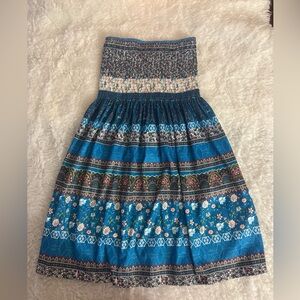 Strapless Summer Dress